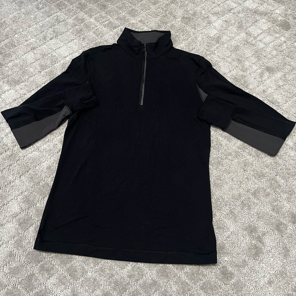 lululemon athletica Black Lightweight Pullover